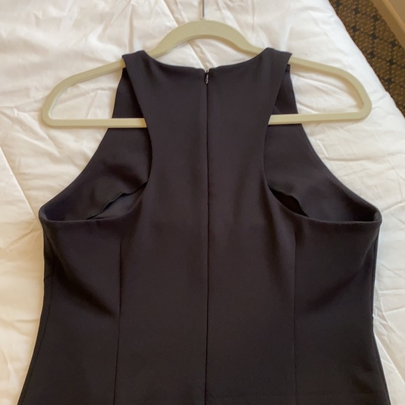Calvin Klein racerback knee-length black dress - Picture 4 of 10